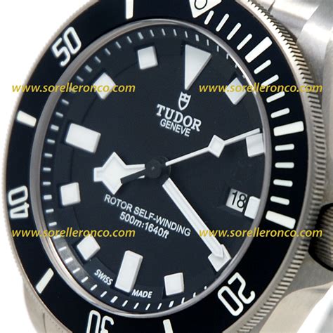 TUDOR Quadrante Nero Opaco per Pelagos ref. 25500tn Refer 